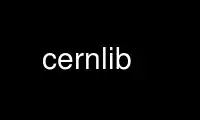Run cernlib in OnWorks free hosting provider over Ubuntu Online, Fedora Online, Windows online emulator or MAC OS online emulator
