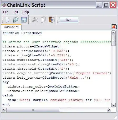 Download web tool or web app ChainLink to run in Windows online over Linux online