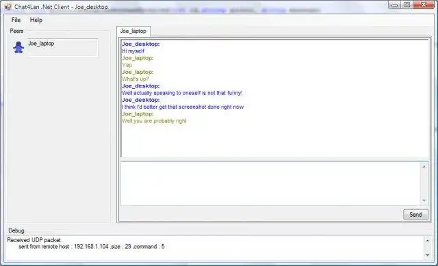 Download web tool or web app Chat4Lan