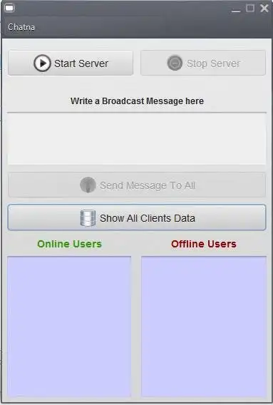 Download web tool or web app Chatna Messenger