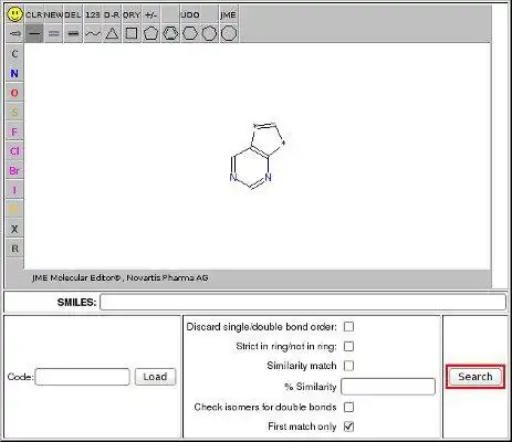 Download web tool or web app Chemical search in SQL to run in Linux online