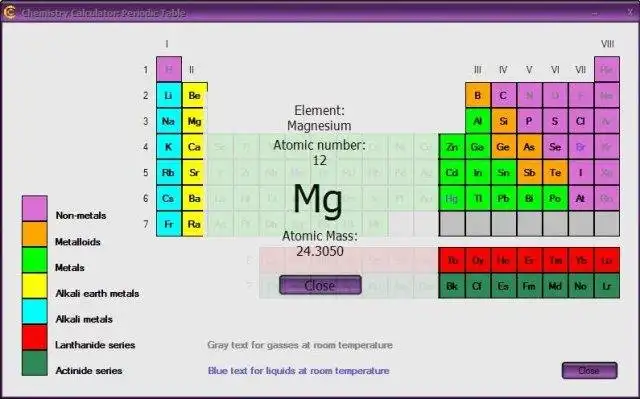 Download web tool or web app Chemistry Calculator