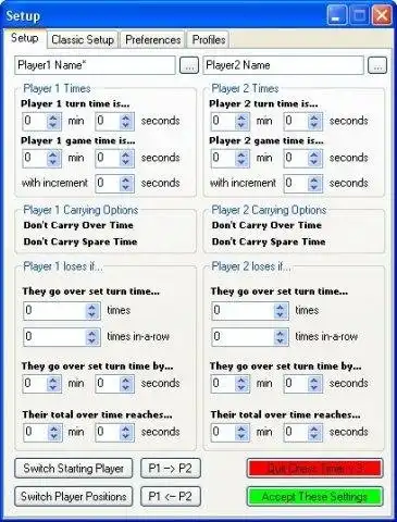Download web tool or web app Chess Timer