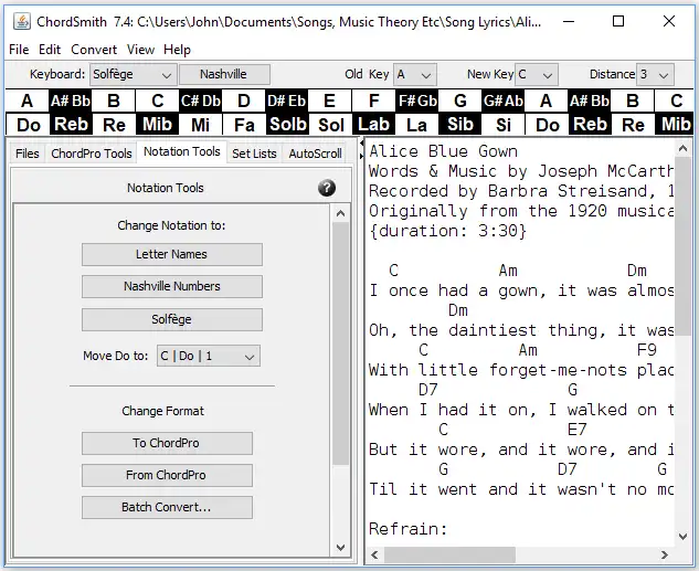 Download web tool or web app ChordSmith