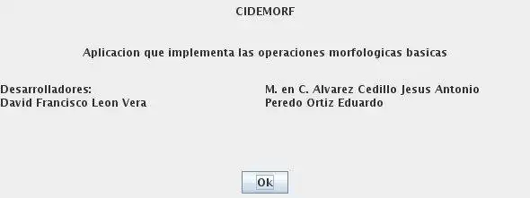 Download web tool or web app CIDEMORF PROJECT 