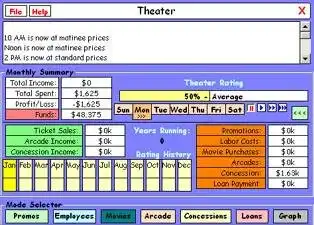 Download web tool or web app Cinema Business