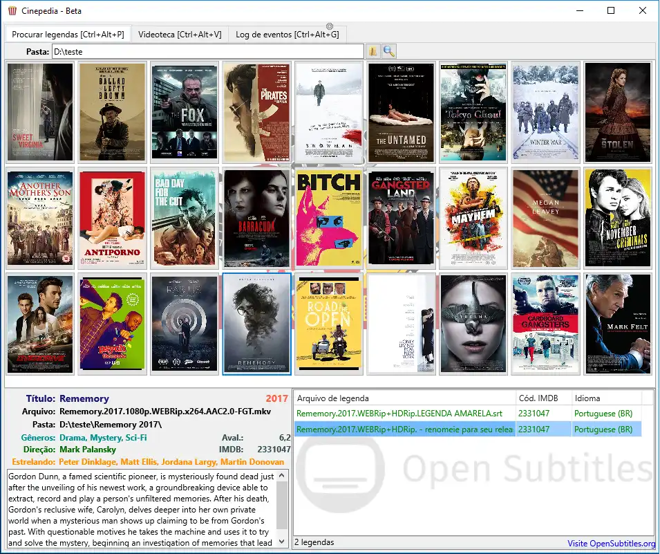 Download web tool or web app Cinepedia