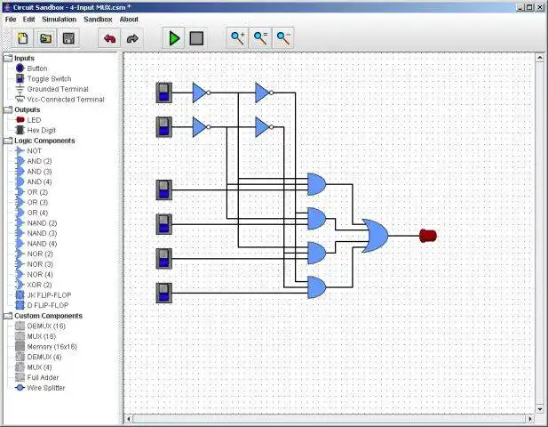 Download web tool or web app Circuit Sandbox to run in Linux online