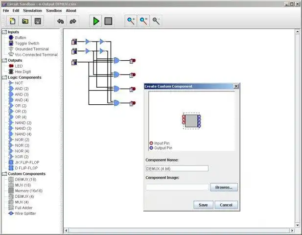 Download web tool or web app Circuit Sandbox to run in Linux online