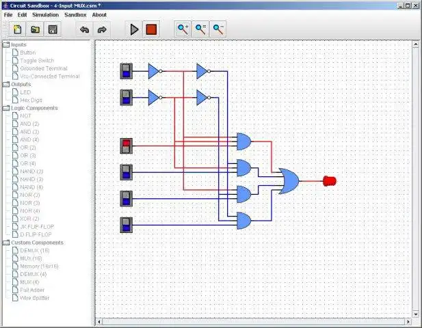 Download web tool or web app Circuit Sandbox to run in Linux online