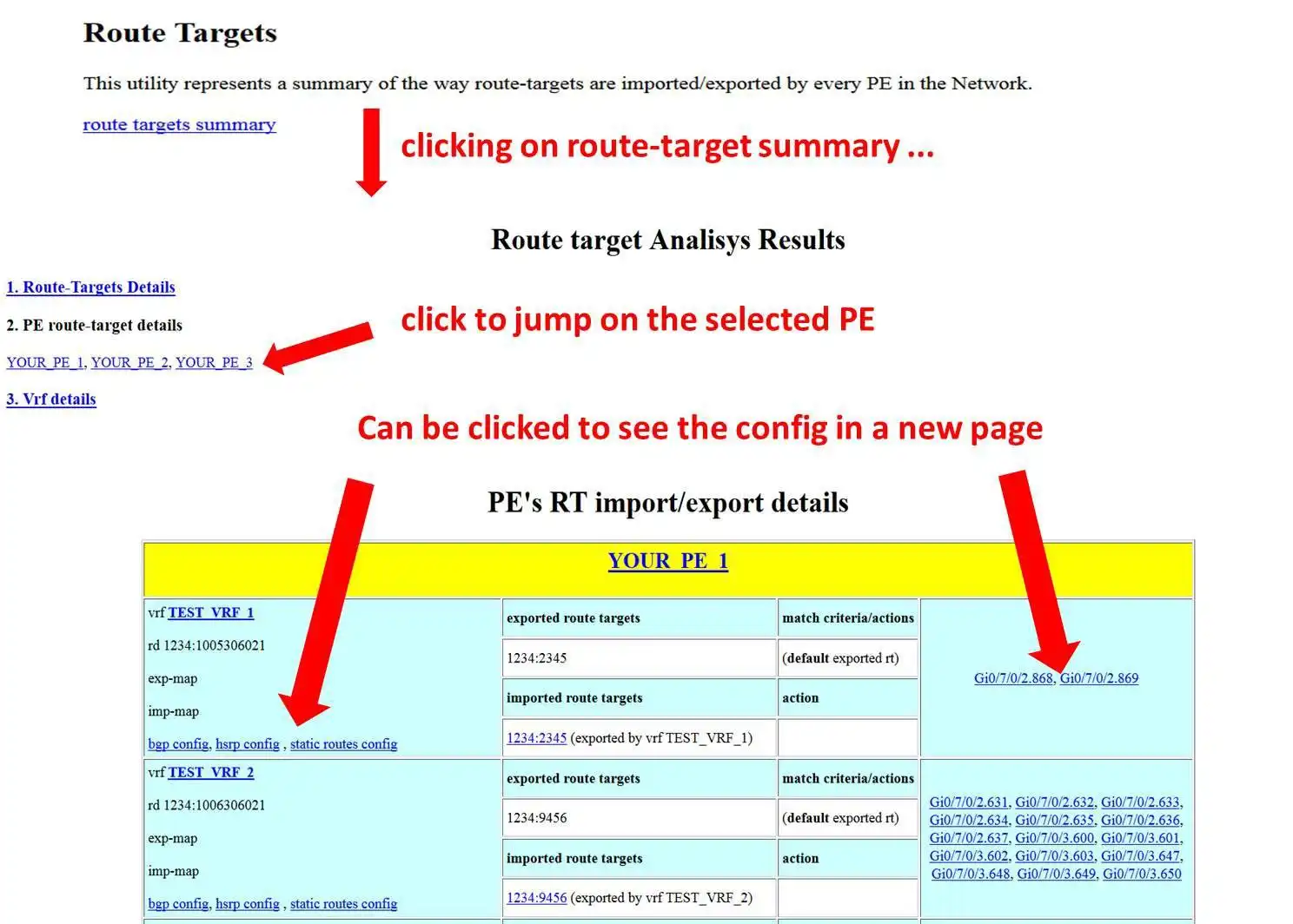 Download web tool or web app Cisco config surfing,parsing,searching to run in Linux online