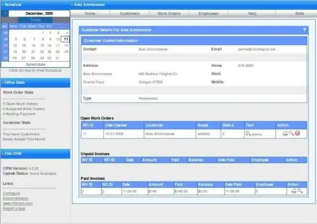 Download web tool or web app Cite CRM