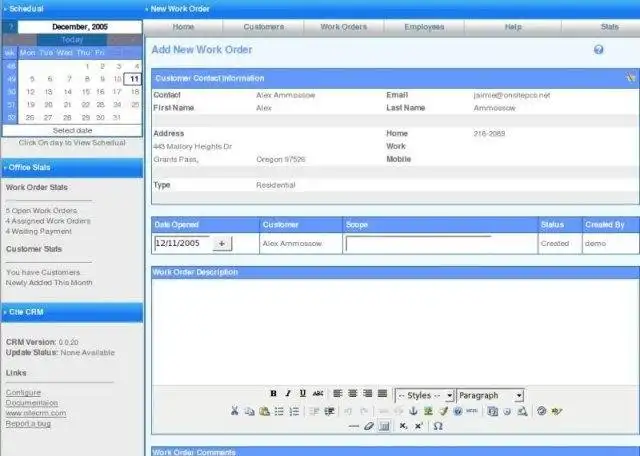 Download web tool or web app Cite CRM