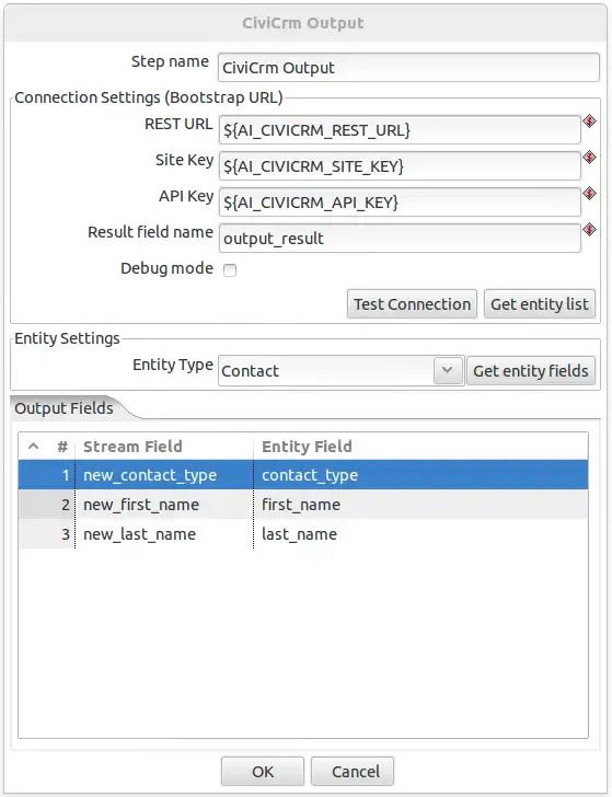 Download web tool or web app Civi Data Integration