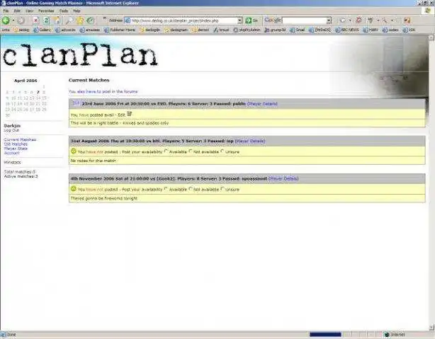 Download web tool or web app Clanplan2 - Online Clan Match Management to run in Linux online