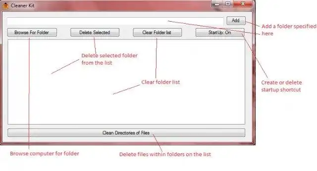 Download web tool or web app Cleaner Kit