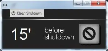 Download web tool or web app Clean Shutdown