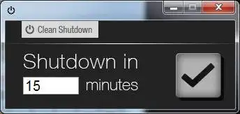 Download web tool or web app Clean Shutdown