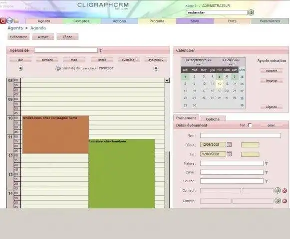 Download web tool or web app CLIGRAPHCRM