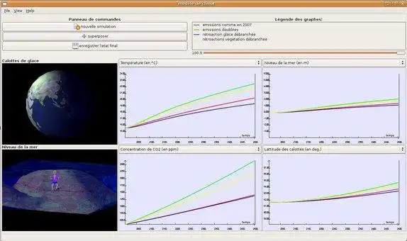 Download web tool or web app Climate Model to run in Windows online over Linux online