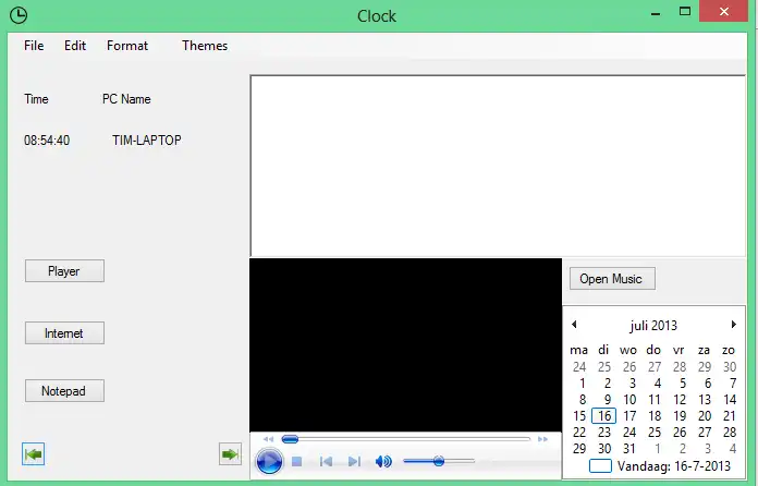 Download web tool or web app Clock