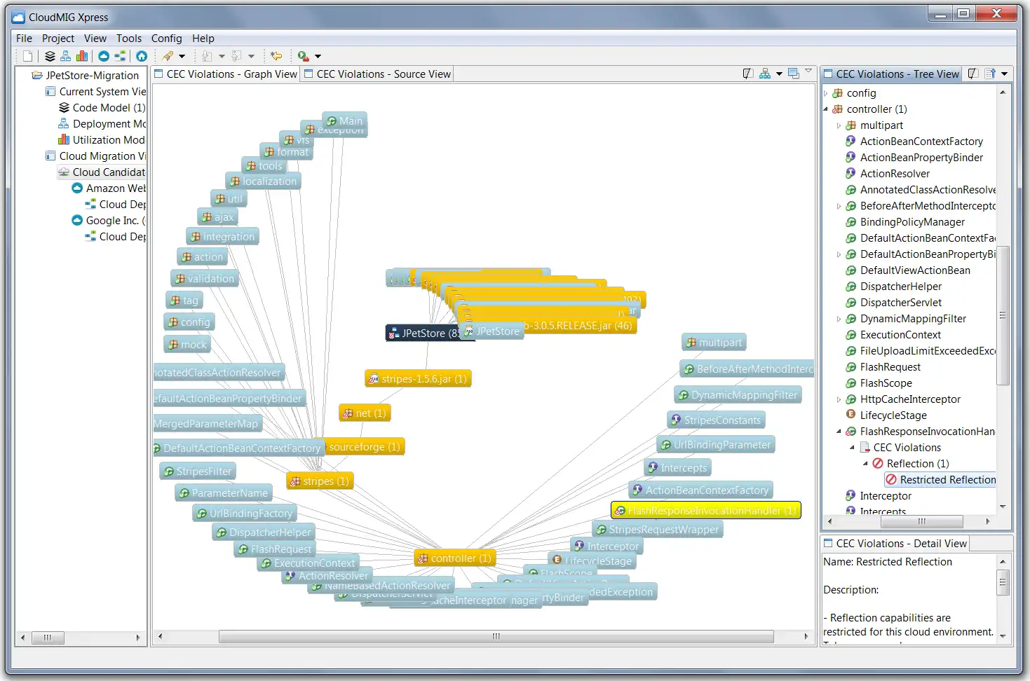 Download web tool or web app CloudMIG Xpress to run in Linux online