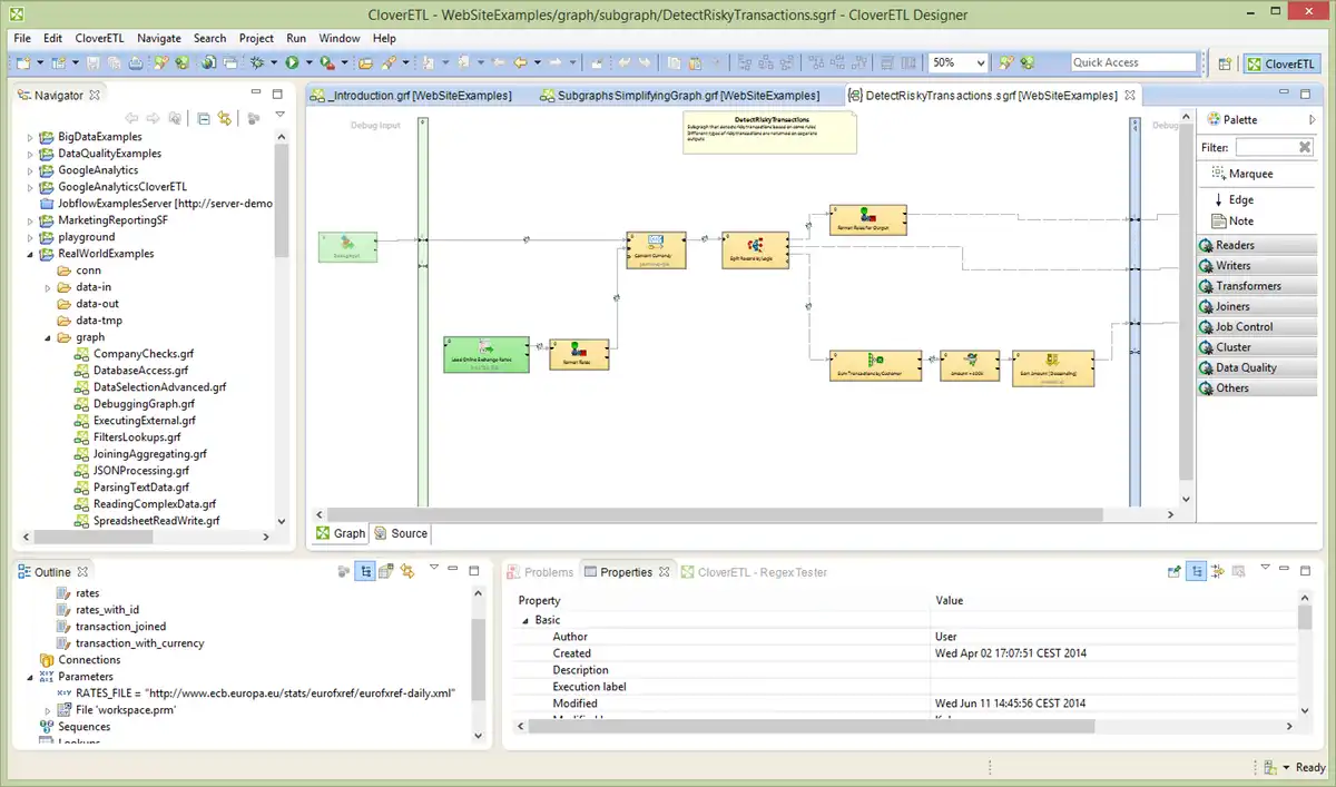 Download web tool or web app CloverDX