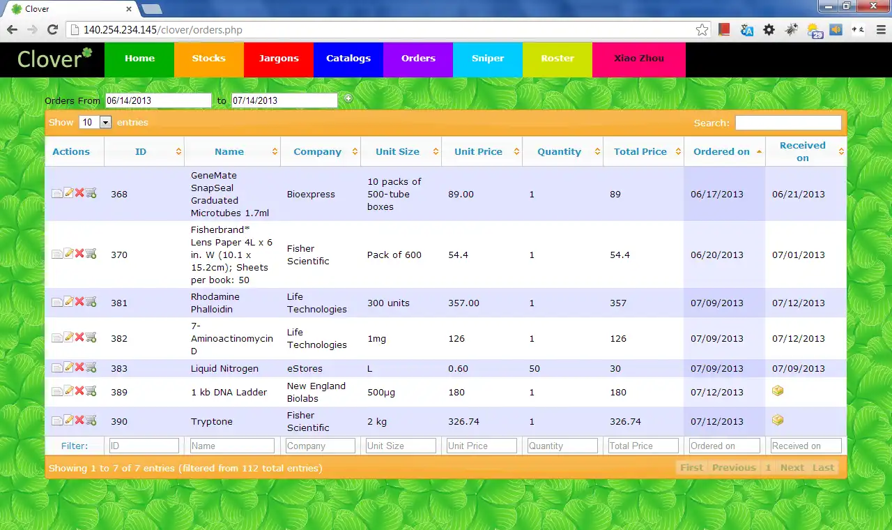 Download web tool or web app Clover to run in Linux online