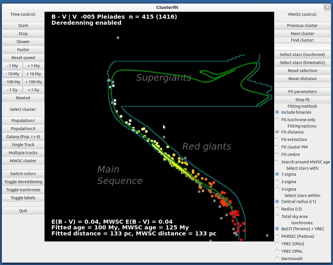 Download web tool or web app Clusterfit to run in Linux online