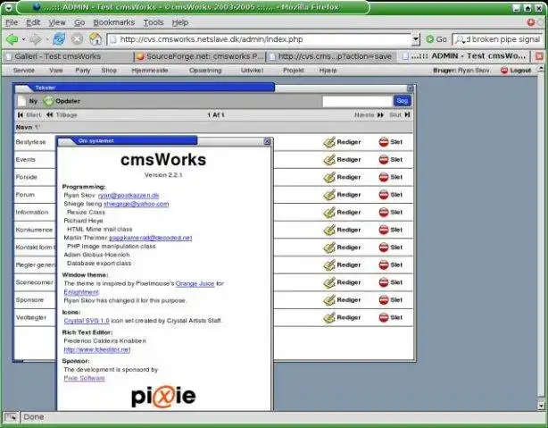 Download web tool or web app cmsWorks