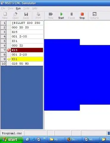 Download web tool or web app CNC Simulator to run in Windows online over Linux online