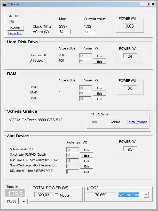 Download web tool or web app CO2 Calculator