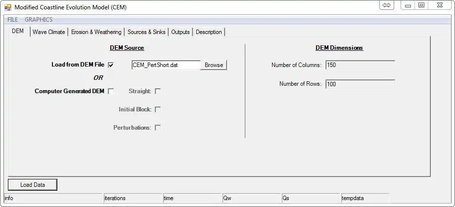 Download web tool or web app Coastline Evolution Model