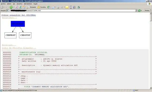 Download web tool or web app cobol2html