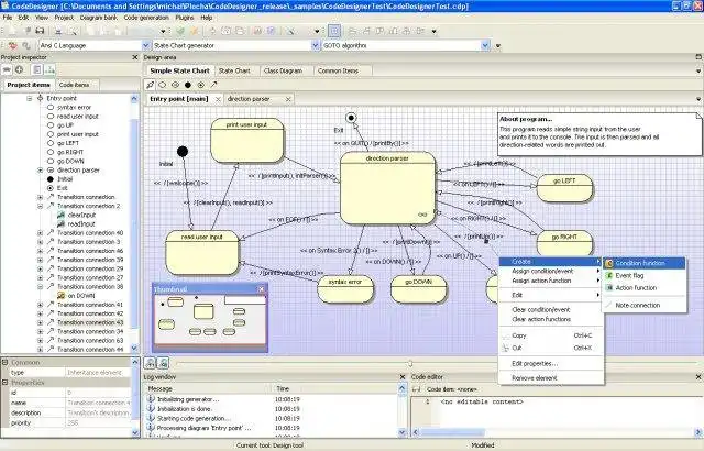 Download web tool or web app CodeDesigner