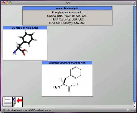 Download web tool or web app Codon Analysis System (CAS) to run in Windows online over Linux online