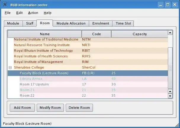 Download web tool or web app College Time Table