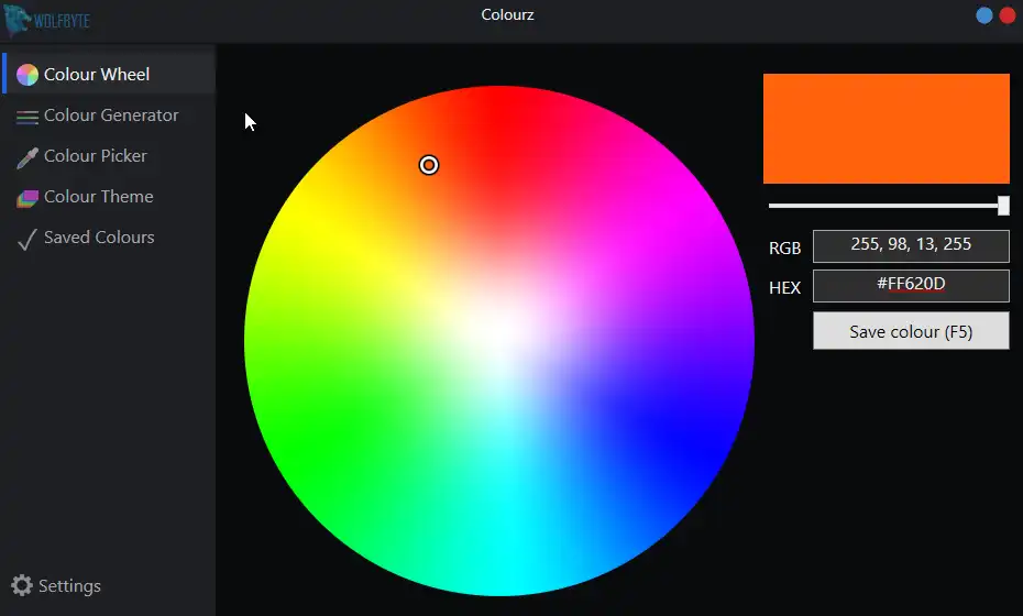 Download web tool or web app Colourz