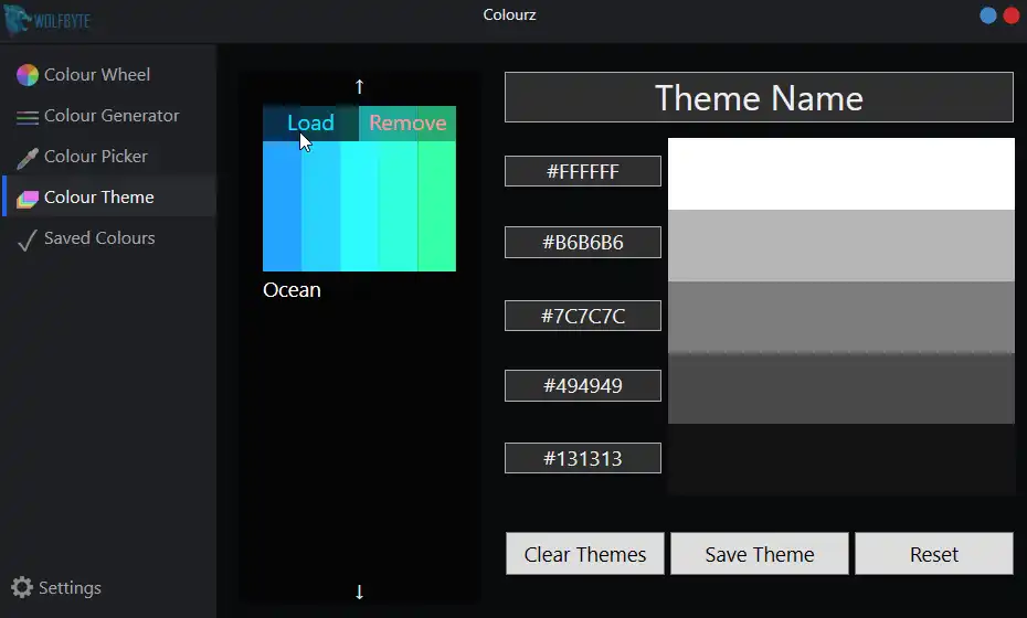 Download web tool or web app Colourz