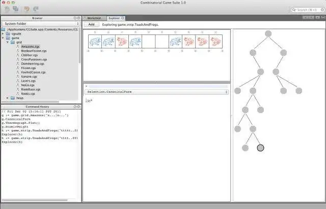 Download web tool or web app Combinatorial Game Suite to run in Windows online over Linux online