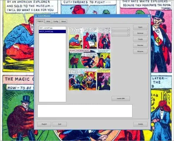 Download web tool or web app ComicMaster