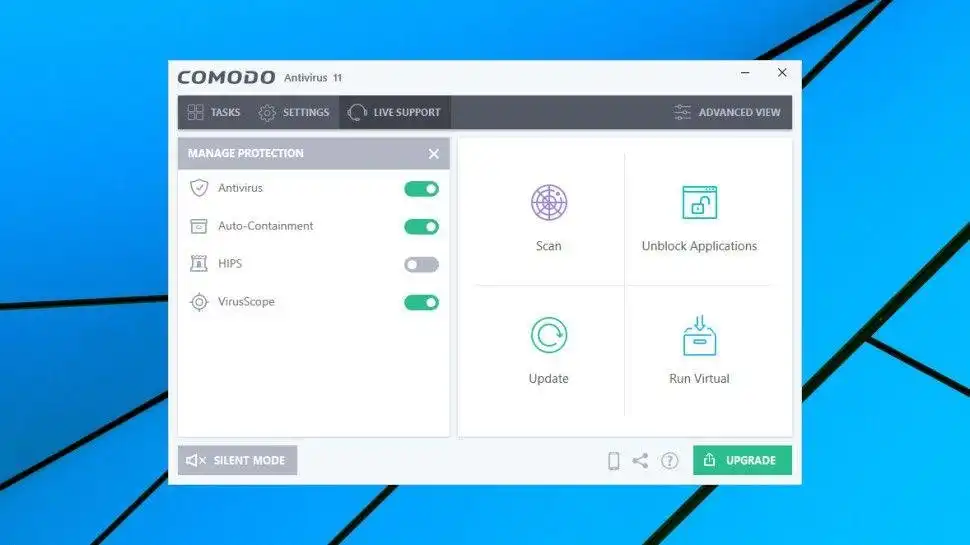 下载网络工具或网络应用程序 Comodo Antivirus 2023 最新版本