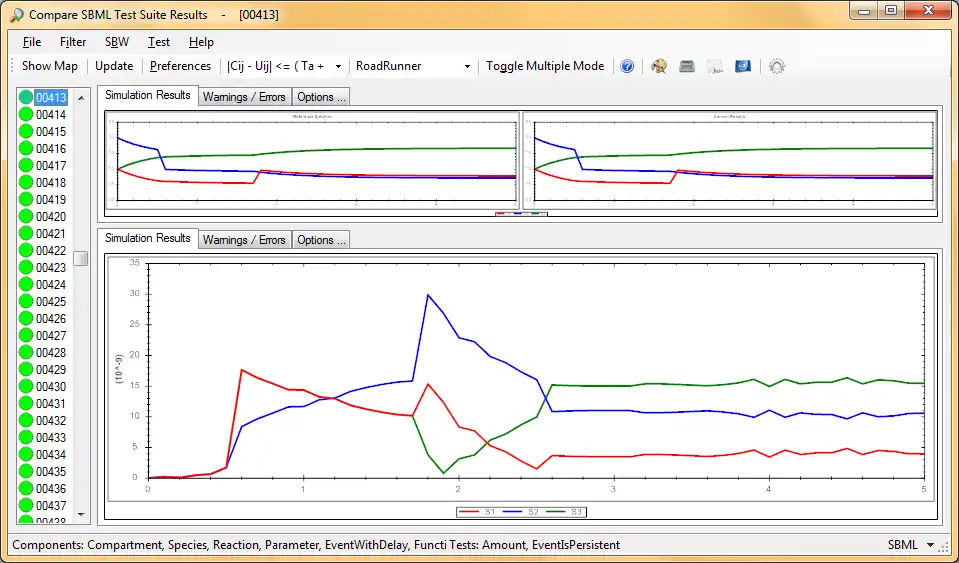 Download web tool or web app compare-results