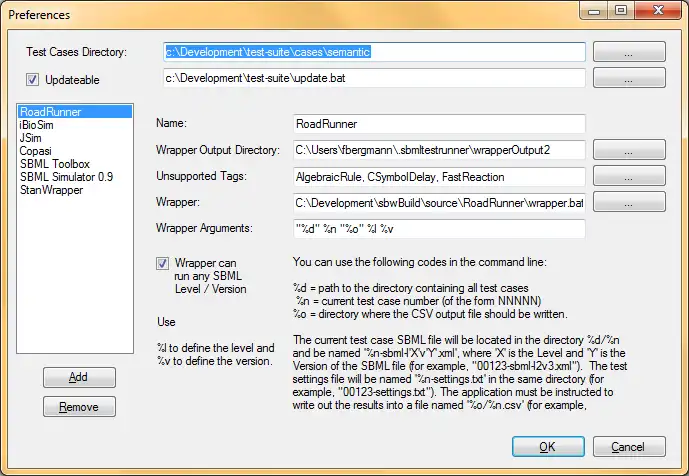 Download web tool or web app compare-results