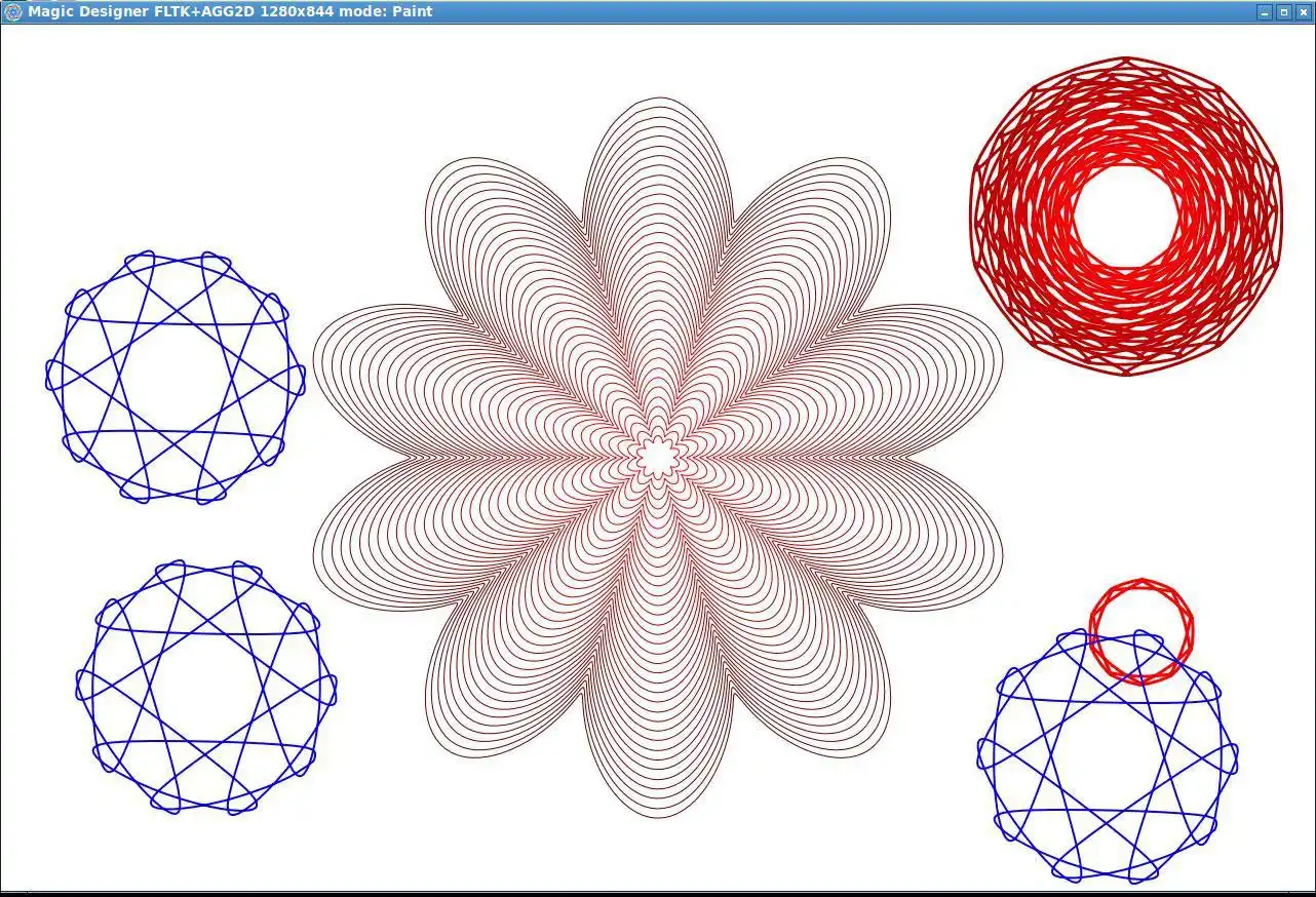 Download web tool or web app Complex Curved Shapes Generator Programs to run in Linux online