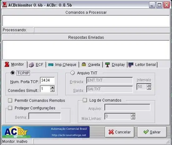 Download web tool or web app Componentes ACBr