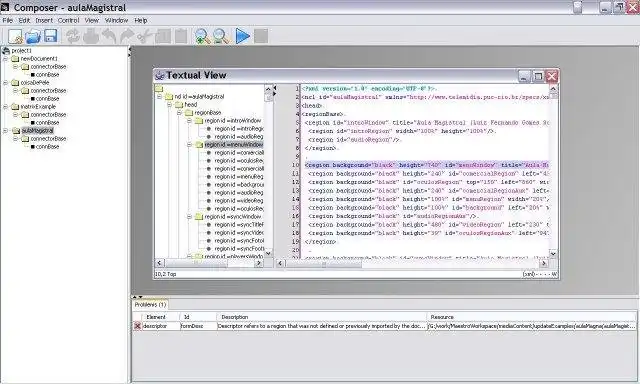 Download web tool or web app Composer: Editor for NCL Documents