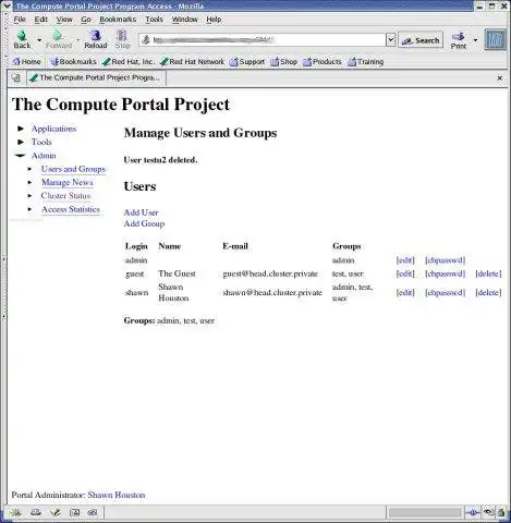 Download web tool or web app ComputePortalProject to run in Windows online over Linux online