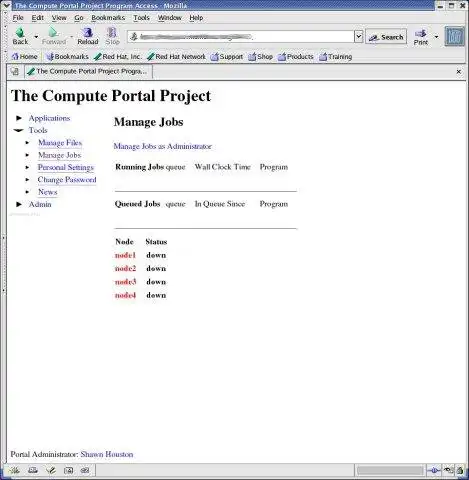 Download web tool or web app ComputePortalProject to run in Windows online over Linux online