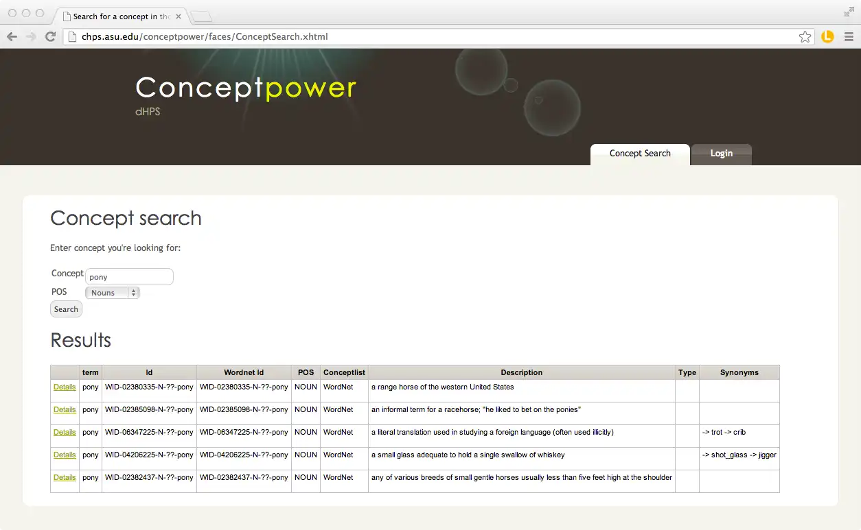 Download web tool or web app Conceptpower to run in Linux online